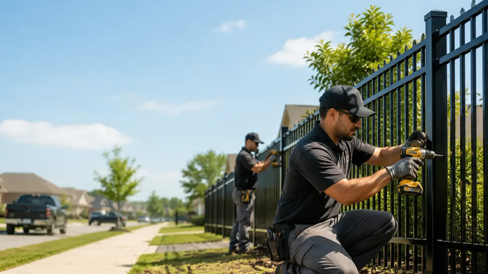 Metal Fence Installation in Tennessee